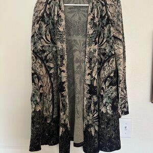 Elegant Black and Cream Women's Jacket